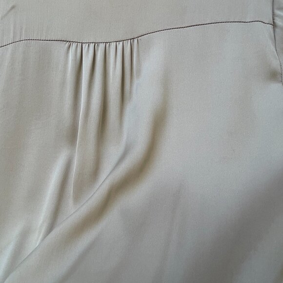 Diane von Furstenberg $450 wrap Sibylla Colorblock brown and beige dress 2 - Picture 13 of 15